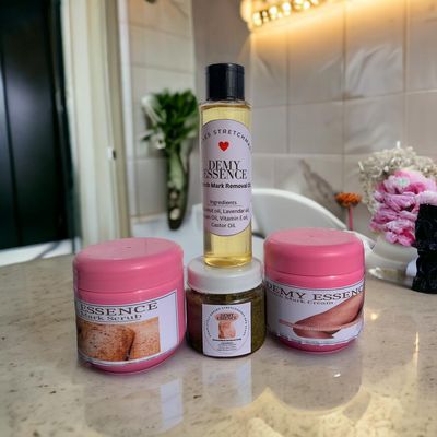 Stretch Marks Removal and Skin Care Set.