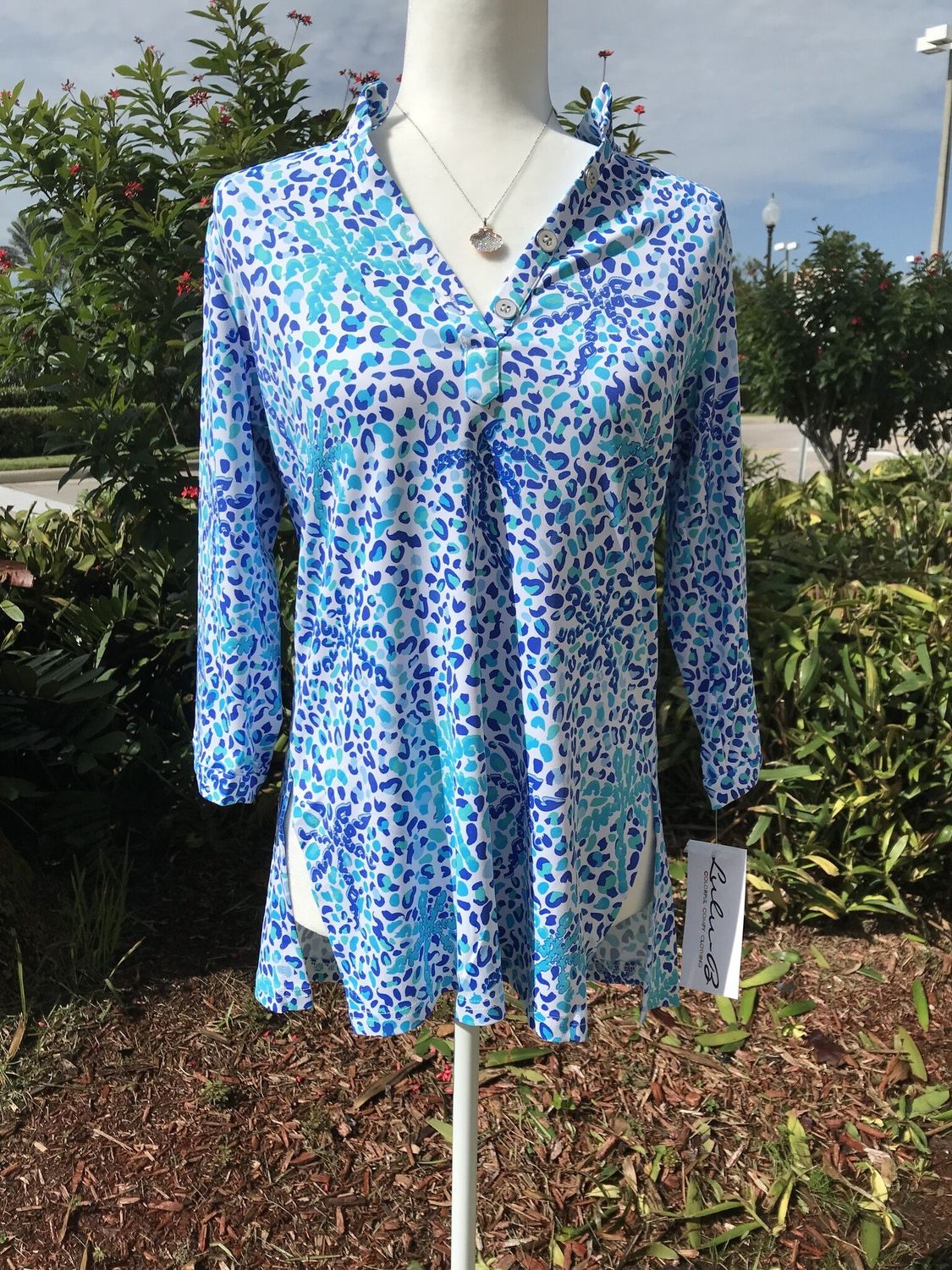 V-NECK TUNIC UPF50