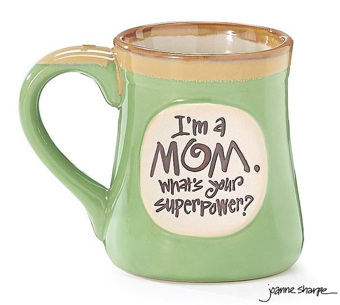MOM SUPERPOWER CERAMIC MUG