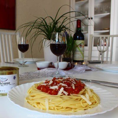 Bolognese Soße in der 380g Dose