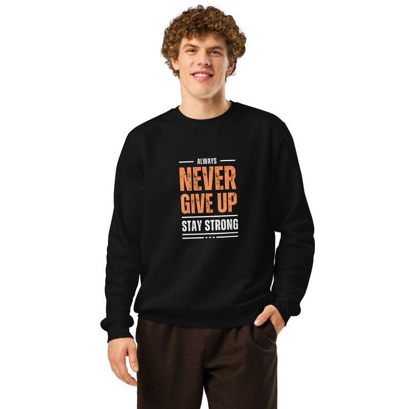 Unisex organic mid-weight sweatshirt