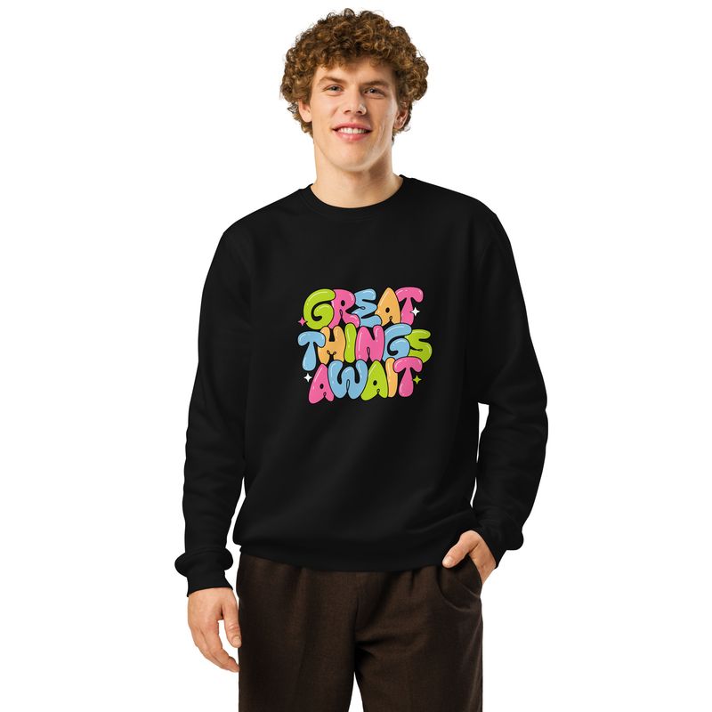 Unisex organic mid-weight sweatshirt