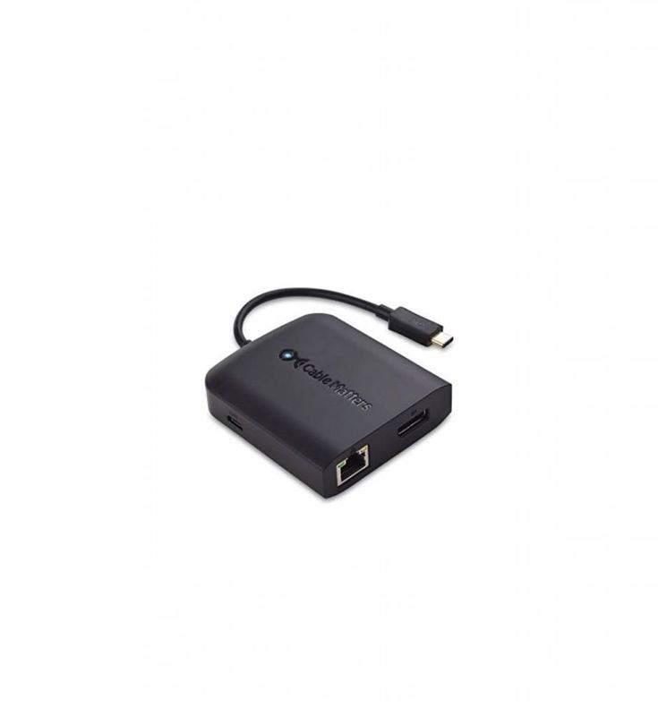 CABLE MATTERS USB-C MULTIPORT ADAPTER (USB/ETHERNET/DISPLAYPORT)