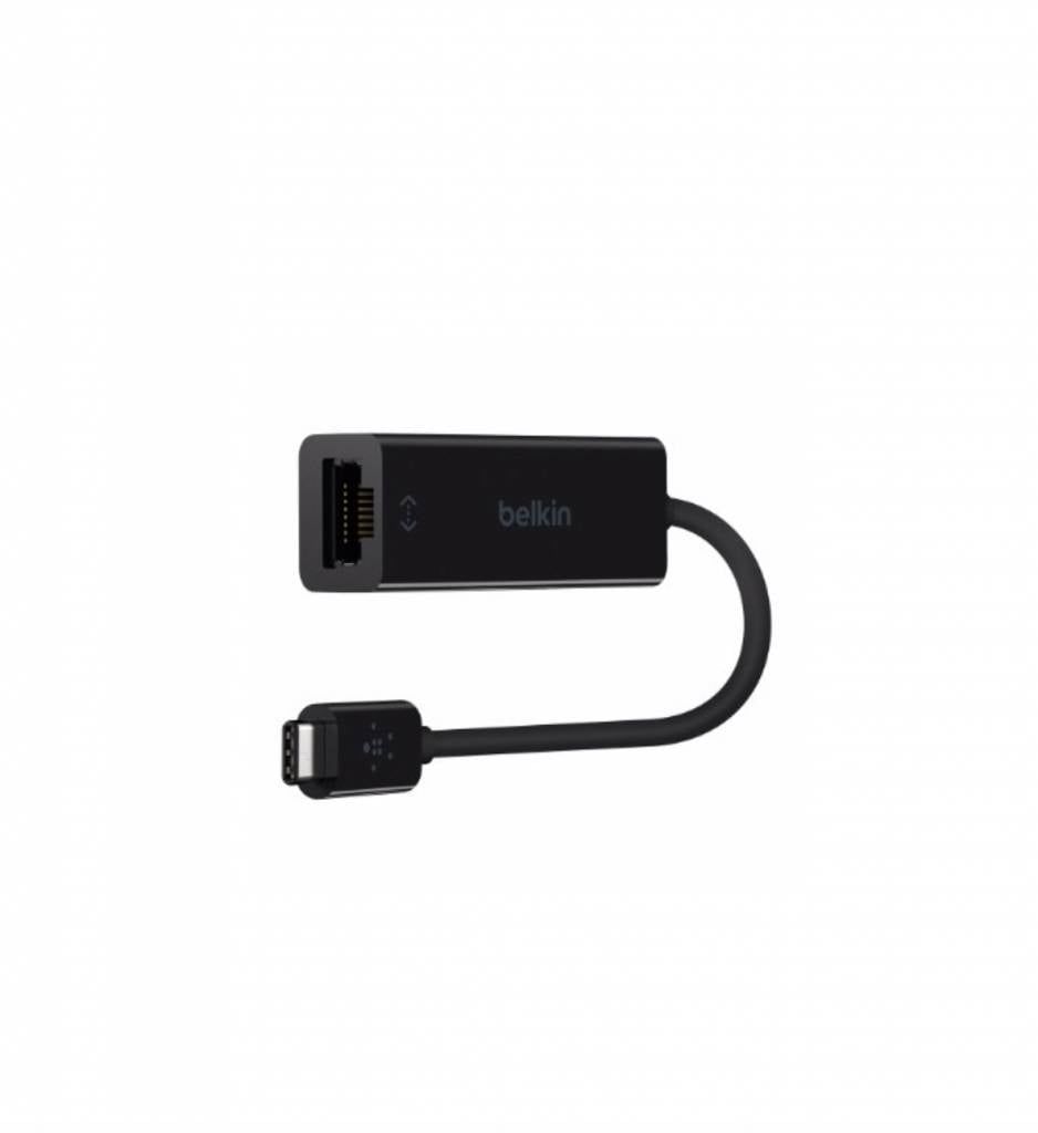 BELKIN USB-C TO GIGABIT ETHERNET ADAPTER --BLACK