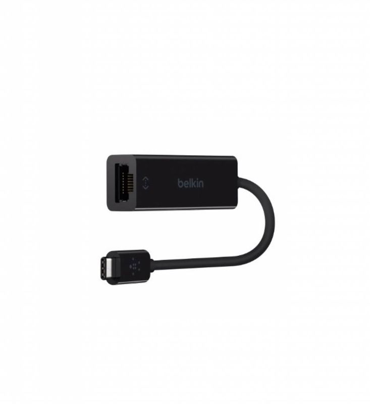 BELKIN USB-C TO GIGABIT ETHERNET ADAPTER --BLACK