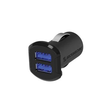 SCOSCHE DUAL USB CAR CHARGER (2.4A PER PORT)