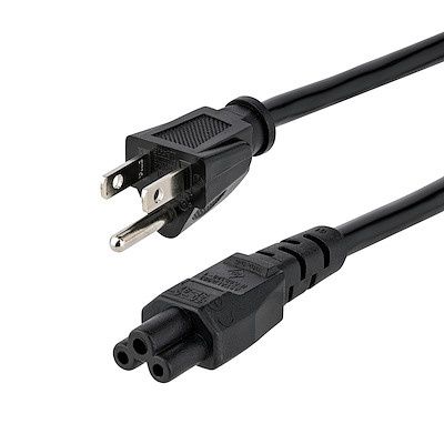 STARTECH.COM 3 FT STANDARD LAPTOP POWER CORD - NEMA 5-15P TO C5