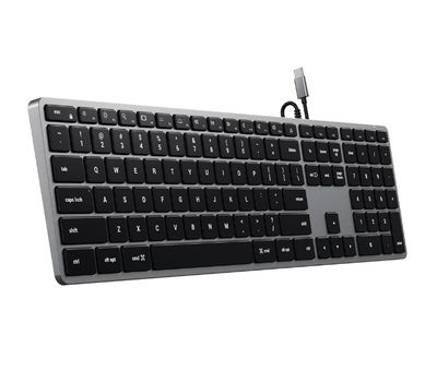 SATECHI USB-C SLIM BACKLIT KEYBOARD WITH NUMBER PAD
