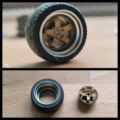 18x12 multi-part rims (easy to paint).