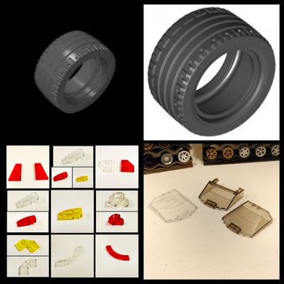 Adaptable parts for your creations