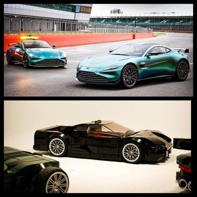 4 x enjoliveurs Aston Martin Vantage F1  (large)