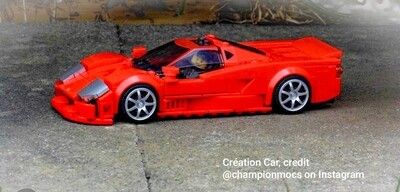 4x  hubcaps Saleen S7 (Large)