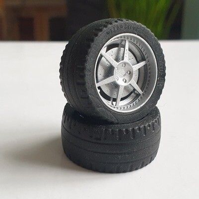 4 x default rims Nissan Skyline GT-R 2 Fast 2 Furious (  set 76917)