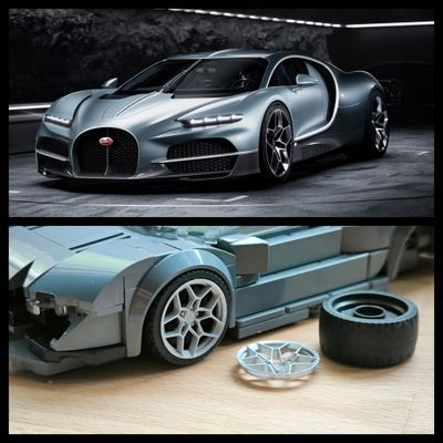 4x  hubcaps Bugatti Tourbillion