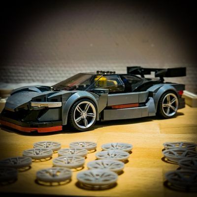 4x  hubcaps Ferrari 296 GTB