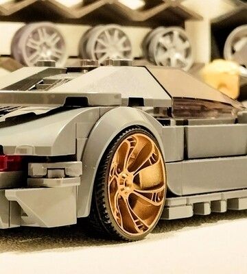 4x UFO rims and tires (Gt Crea Cars Creation)