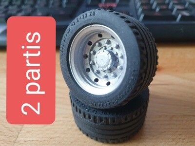 1 x 2-parts truck rim 30x20