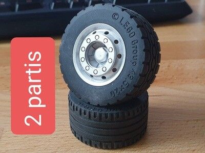 1 x 2-parts truck rim 30x20