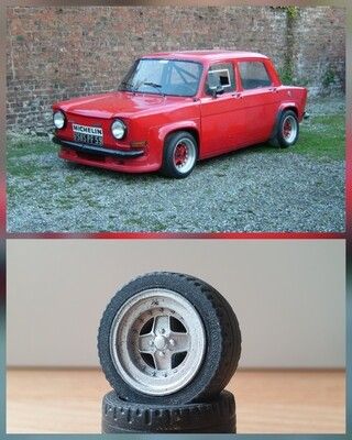 4 X RIMS Simca 1000 rally 2