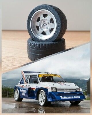 4 X RIMS Austin Métro rally groupe B