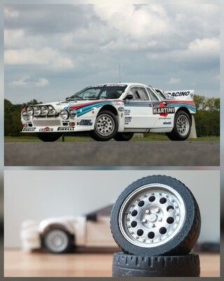 4 X RIMS Lancia 037 rally groupe B