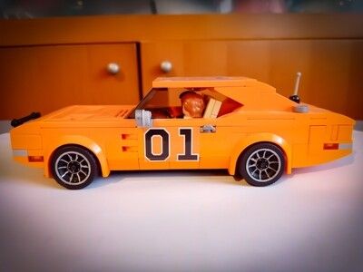 4 X RIMS Dodge Charger de 1969 General Lee