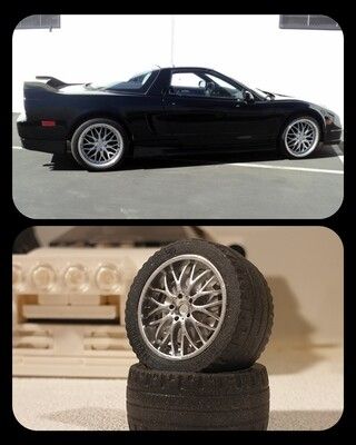 4 X RIMS Honda NSX Fast and Furious