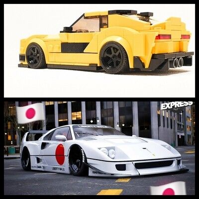 4 X RIMS LIBERTY WALK F40