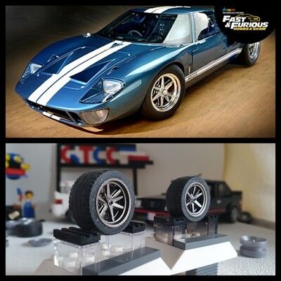 4 X RIMS Ford Gt40 Fast and Furious