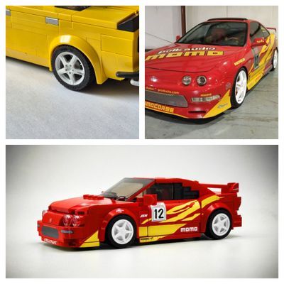 with defect 4 X RIMS Acura integra  Fast and furious 1