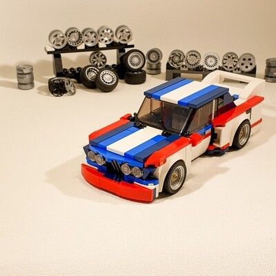 Bmw E9 CSL LM/ WHITE