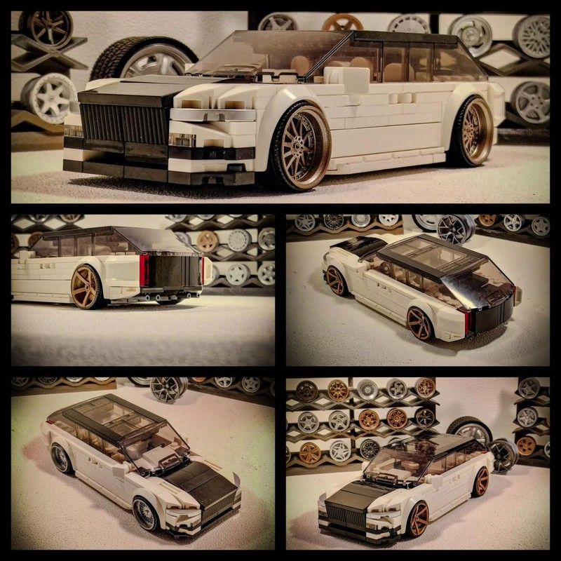 SYCAN Mk1 und MKII, Luxus-Shooting Brake schwarz und weiß (Creation GT CREA CARS)