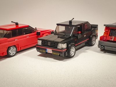 Packs of cars to build