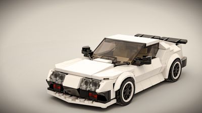 Renault Alpine  v6 GT white and grey dark