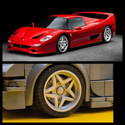 4 X RIMS Ferrari f50