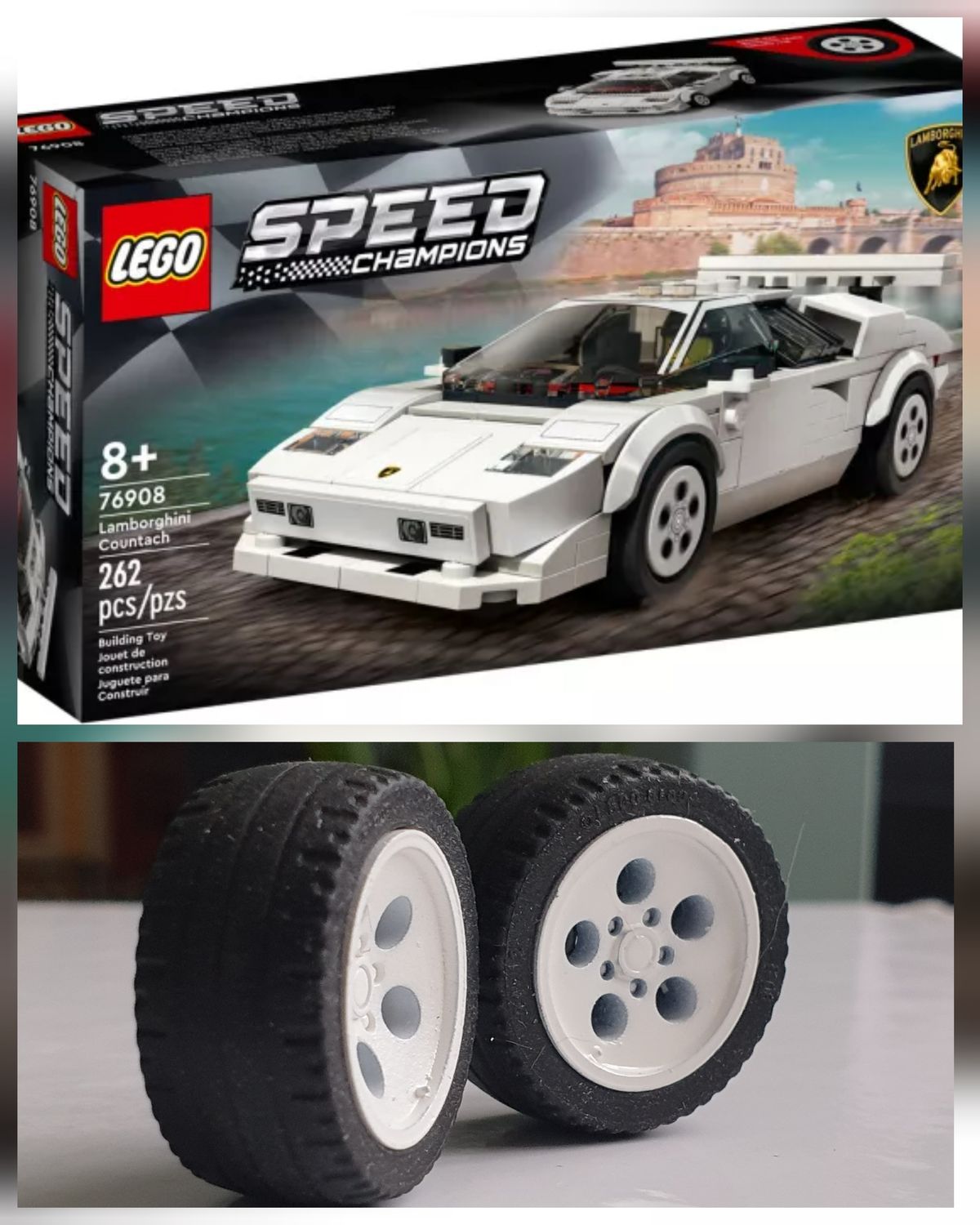 4 X RIMS Lamborghini Countach set 76908