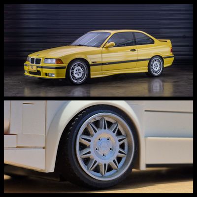 4x Enjoliveurs BMW M3 E36