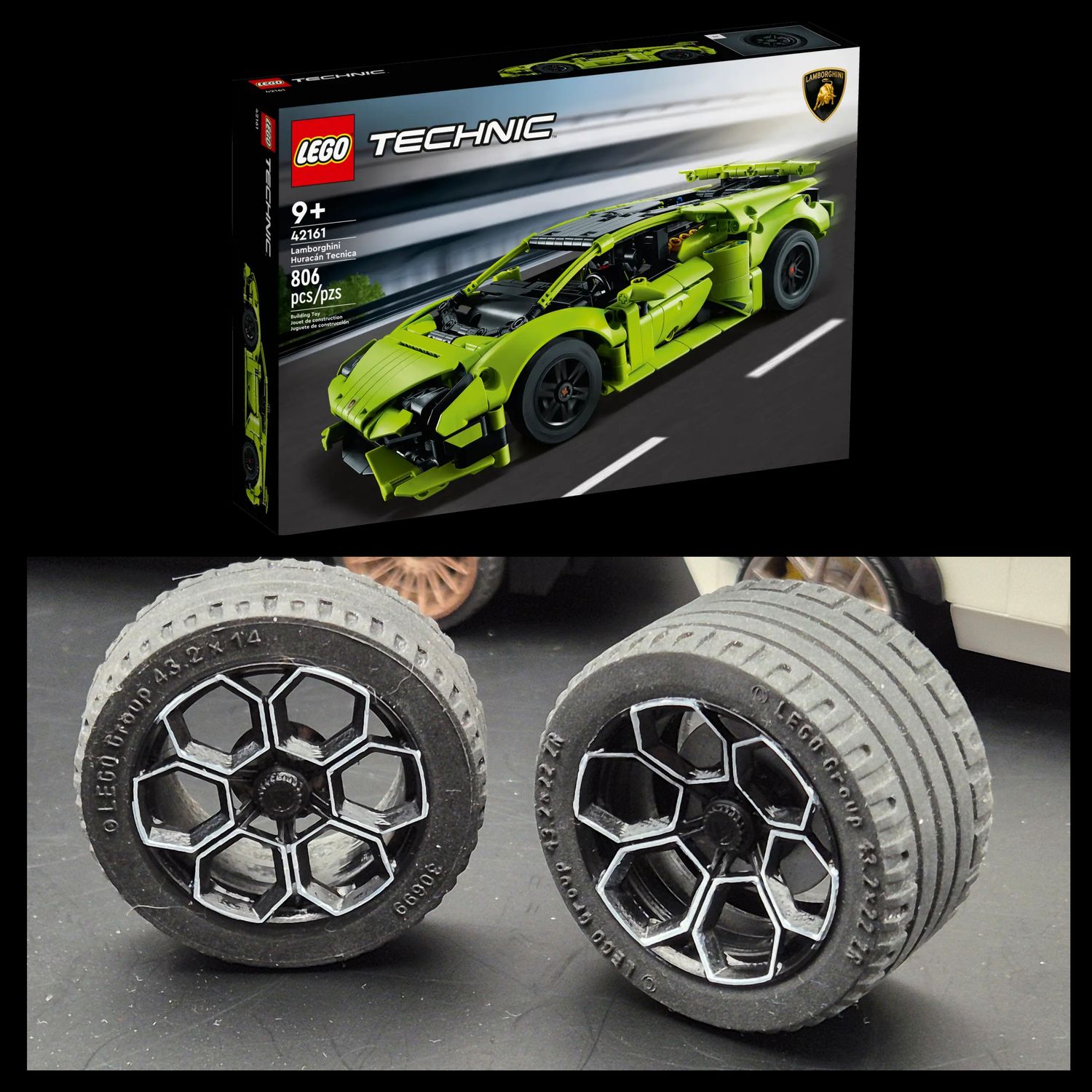 4x RIMS 30X14  /20 Lamborghini Huracán Tecnica set 42161
