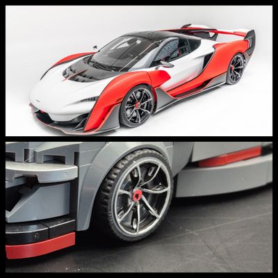 4x  hubcaps MCLAREN SABRE
