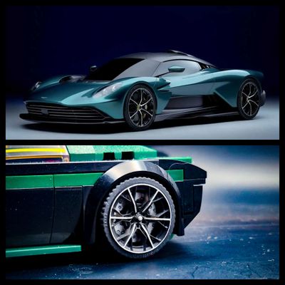 4x  hubcaps Aston Martin valhalla 2025