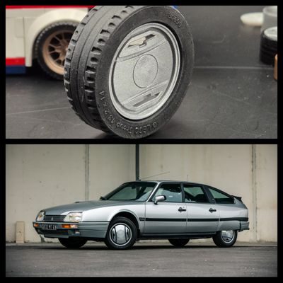 4x Rims Citroen CX GTI 30x14