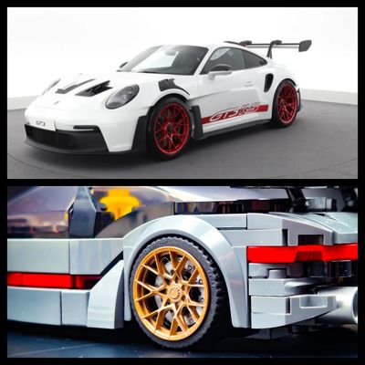 4x  hubcaps Porsche 911 GT3 RS