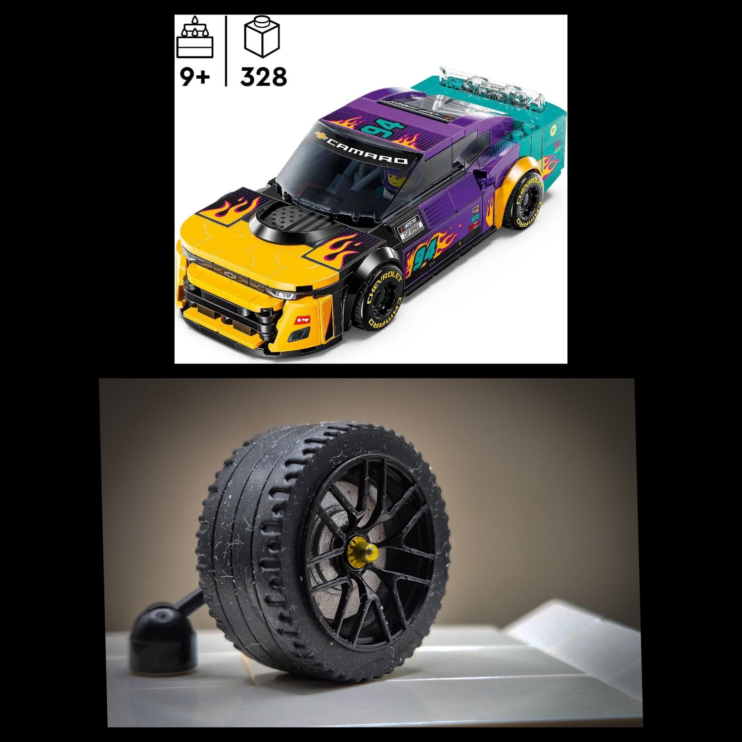 4x NASCAR Next Gen Chevrolet Camaro ZL1 set 76935