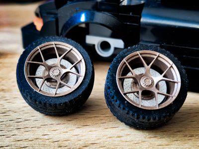 4x Porsche 911 992 GT3 RS rims in 2 pieces