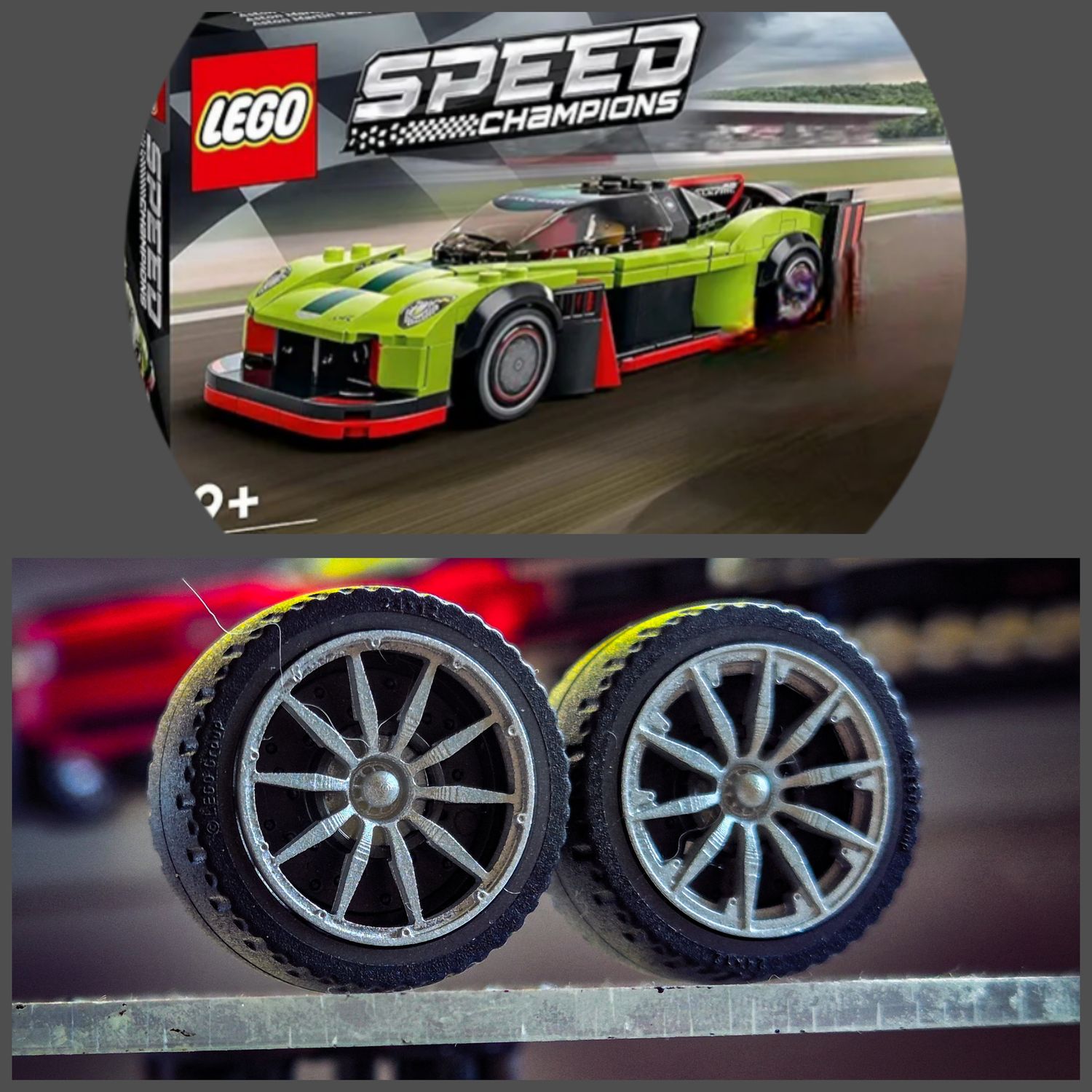 4x  hubcaps Aston Martin Valkyrie AMR Pro set 76910