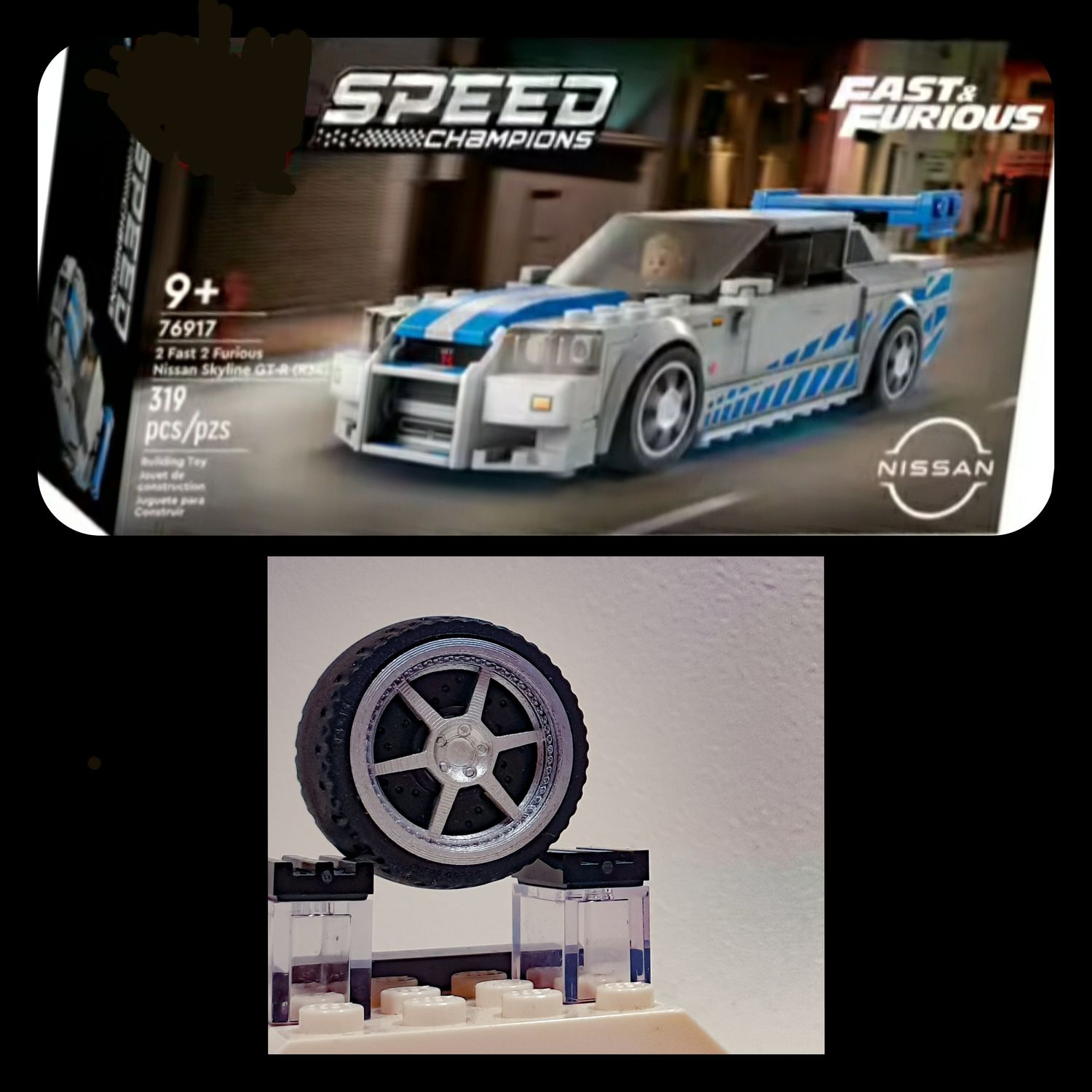 Nissan Skyline GT-R 2 Fast 2 Furious (  set 76917)
