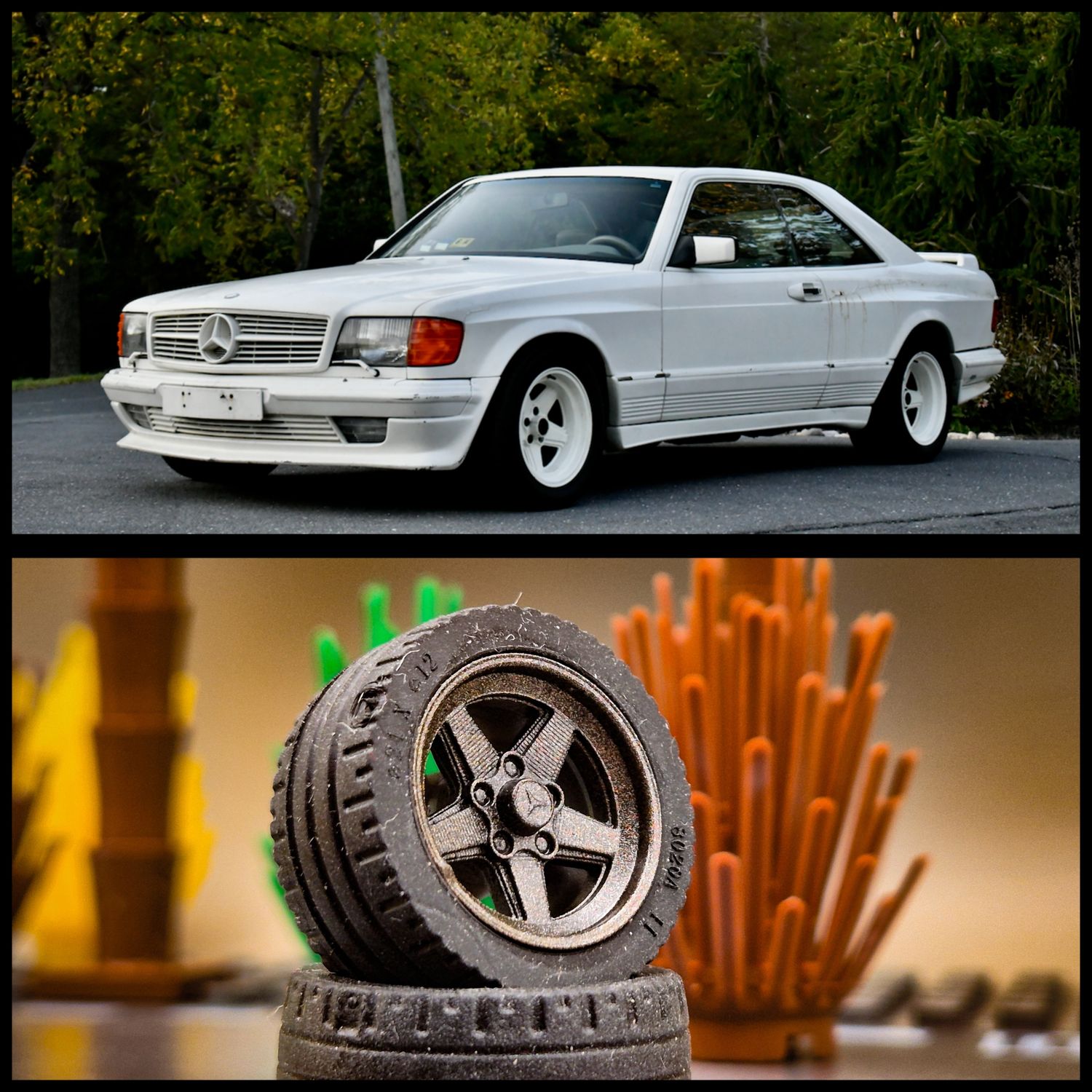 4X RIMS Mercedes 500 SEC AMG / BRABUS