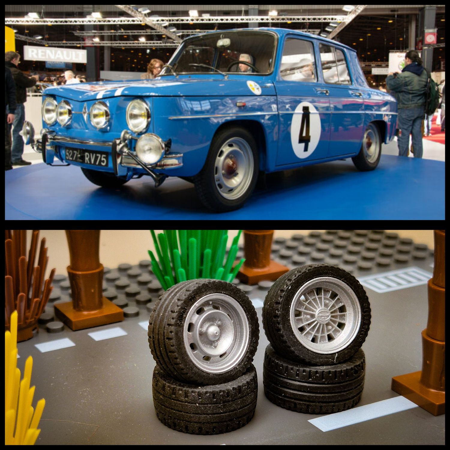 4X RIMS Renault R8 Gordini