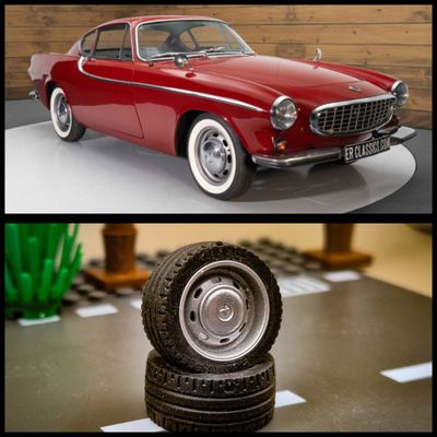 4X Volvo p1800  RIMS