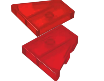 1x GTCC PLATE RED ROUGE  TRANS 2231/2232